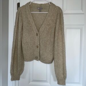 ASOS Cream Knit Cardigan